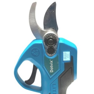 Foarfeca electrica pentru vita de vie, crengi, cu 2 acumulatori litiu 88VF - Img 3