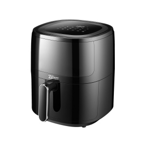Friteuza Zilan ZLN9983 tip air fryer, 1500W, capacitate 5L, temperatura maxima 200 grade, Negru