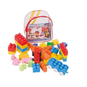 Ghiozdanel cu 49 cuburi incluse