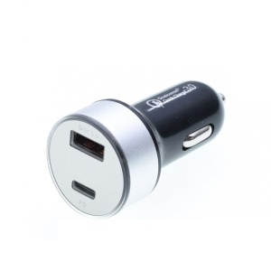 Incarcator auto Qualcomm USB 3.0 + PD-USB TIP C - Img 3