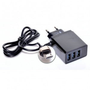 Incarcator fast - 5,1A - Micro USB + 3 x USB