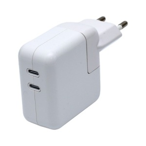 Incarcator Retea Rapid PD 50W cu 2 Porturi Tip C, Alb, PDCC