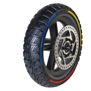 Janta cu disc frana si cauciuc solid plin trotineta 8.5x2-6.1