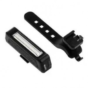 Lampa duala comet, lumina alba si rosie, reincarcabila USB, culoare neagra - Img 3