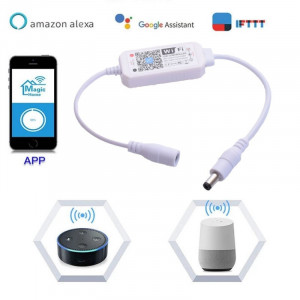 Mini controler smart LED monocolor cu wifi 5-24V - Img 2