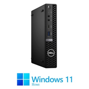 Mini PC Dell OptiPlex 7090, Hexa Core i5-10500, 16GB DDR4, 512GB SSD, Win 11 Home