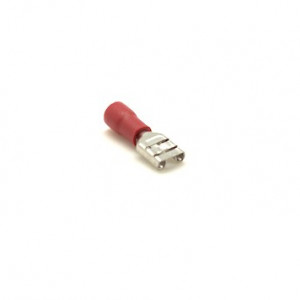 Papuci electrici rosu mama 6,3MM ,100BUC/SET