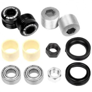 Pedale profesionale Race Face Chester, material compozit, 16 pini, culoare galbena - Img 5