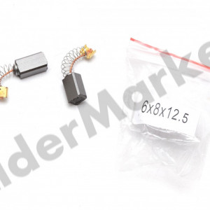 Perii colectoare carbuni motor 6 x 8 x 12.5 10 buc/set