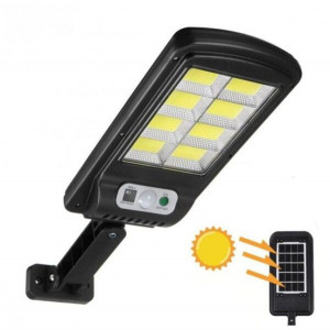 Proiector solar lampa stradala 150 led , senzor miscare 25×23 cm - Img 3
