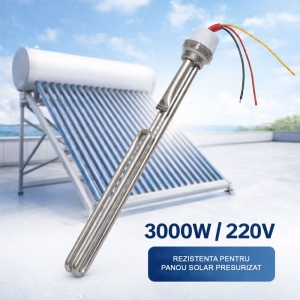 Rezistenta electrica 3000W 220V AC pentru panou solar presurizat cu boiler - Img 5