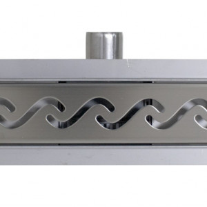 Rigola din inox WAVES 600*70