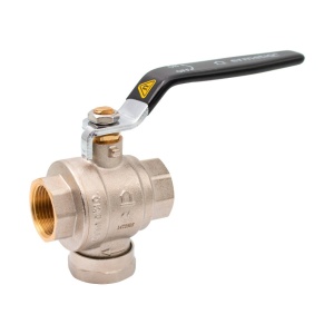 Robinet sferic cu maner si filtru magnetic 3/4" FF