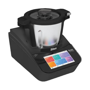 Robot de bucatarie Zilan ZLN9341 RUBY multifunctional Thermorobot, 1700W, 4.7L, Ecran color TFT cu touchscreen de 7 inch, 18 Functii, WiFi, Aplicatie mobila