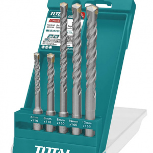 Set burghie rotopercutor SDS Plus Total: 5 buc