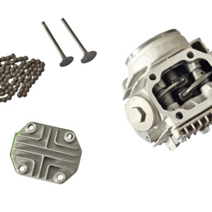 Set chiulasa completa ATV / MOPED 70cc, lant distributie si supape de rezerva
