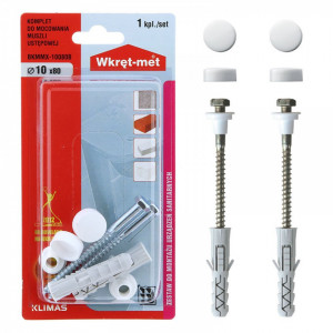 Set pentru fixarea closetului