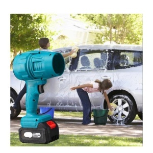 Suflanta aer cu 2 acumulatori 48V pentru praf, apa, zapada, volum de aer 555 metri cubi pe minut, protectie la supraincalzire - Img 2