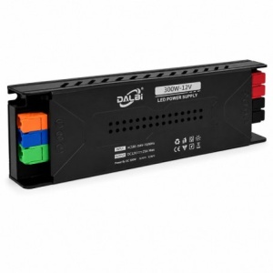 Sursa Alimentare LED 12V 300W 25A Slim cu Conectare Rapida Push-In, Carcasa Aluminiu