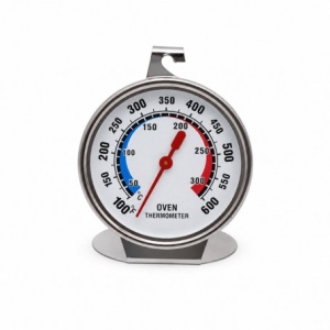 Termometru de Cuptor din Inox 50-300°C cu Suport