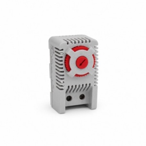 Termostat Tablou Electric NC 0-60°C pentru Incalzire, protectie impotriva condensului, pe Sina DIN