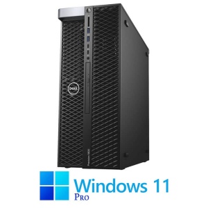 Workstation Dell Precision 5820, W-2225, 32GB DDR4, SSD, Pro WX 3200, Win 11 Pro