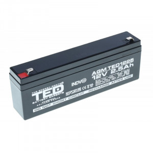 Acumulator Plumb-Acid 12V-2,5A TED - Img 2