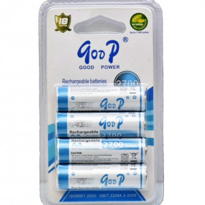 Acumulatori Good R6 AA / 2700 mAh NI-MH set 4 buc
