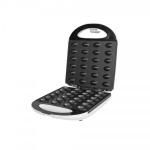 Aparat pentru preparat nuci Zilan ZLN2809 ALB, 1400W, indicator luminos, Placi Neaderente