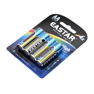 Baterie Eastar R6 - AA 1,5V Alcalina High Performance - 4 buc / set - Img 3