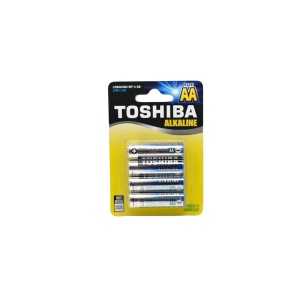 Baterii Alkaline Toshiba R6 AA, 4buc/set