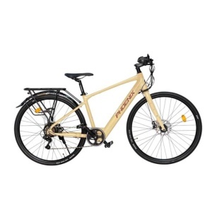 Bicicleta hibrida 700C, de munte si oras, cadru 18 inch aluminiu, 21 viteze, frane pe disc