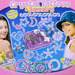 Bijuterii si tatuaje Crystal - set de confectionat manual