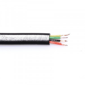 Cablu telefonic negru 4 fire , 100m / rola