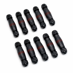 Conector Electric Etans M20 IP68, 2 Pini Waterproof pentru Sisteme Solare si Led (set 10buc)