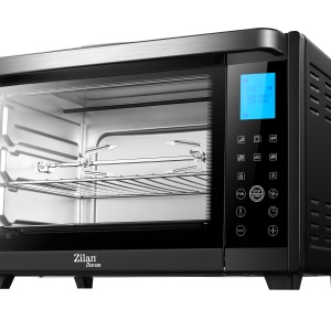 Cuptor electric Zilan ZLN-1031 DARAN2, 1600 W, 28 Litri, Temperatura Reglabila, Digital, Negru