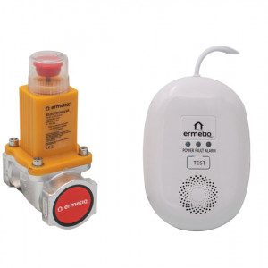 Detector de gaz cu electrovalva 3/4"