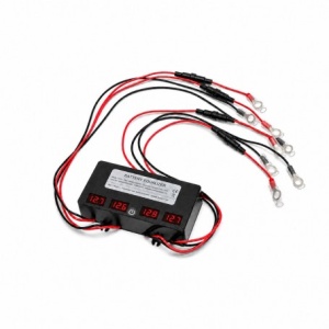 Egalizator Acumulatori 48V cu 4 Afișaje LED pentru 4 Baterii 12V HC02 - Img 4