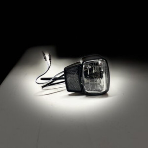 Far lumina fata bicicleta cu cablu ,Compatibil cu sistemele 6V și 12V - Img 2
