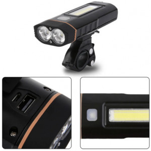 Far Multifuncțional, 500 lumeni, reincarcabil USB - Img 2