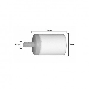 Filtru benzina Husqvarna - 4.5mm -