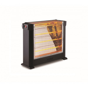 Incalzitor cu 4 rezistente Floria ZLN6197 Negru, putere 2200W, sistem de siguranta in cazul rasturnarii