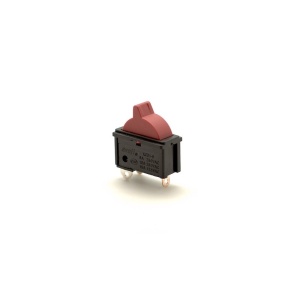 Intrerupator basculant on-off 220V 6-10A rosu