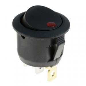 Intrerupator Buton On-Of Cu Led Rosu 220V