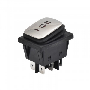Intrerupator IRS lat cu inox 30A-3P / KCD4 - 34x28x39mm