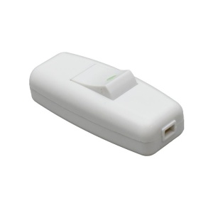 Intrerupator pe fir 10A / 250V Alb - Img 2