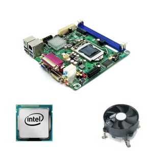 Kit Placa de Baza Mini-ITX Intel DH61DL, Intel Core i3-2100, Cooler