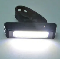 Lampa duala comet, lumina alba si rosie, reincarcabila USB, culoare neagra - Img 4