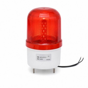Lampa Semnalizare LED Rosie 24V DC, 3 Moduri, L5101-R - Img 4