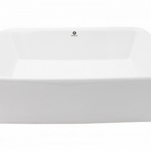 Lavoar ERMETIQ RECTANGLE 1 montaj pe blat 485*380*130